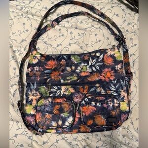 EUC  Lug Bloom Navy Zipliner